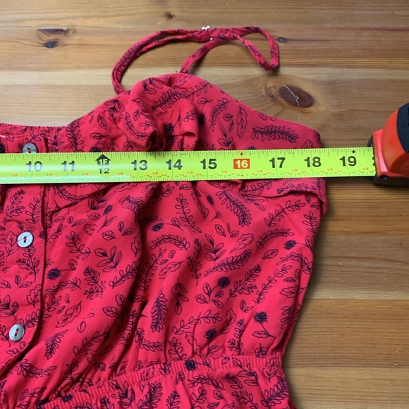 Universal Thread Lightweight Summer Dress w Adjustable Straps & Front Buttons - Picture 10 of 12